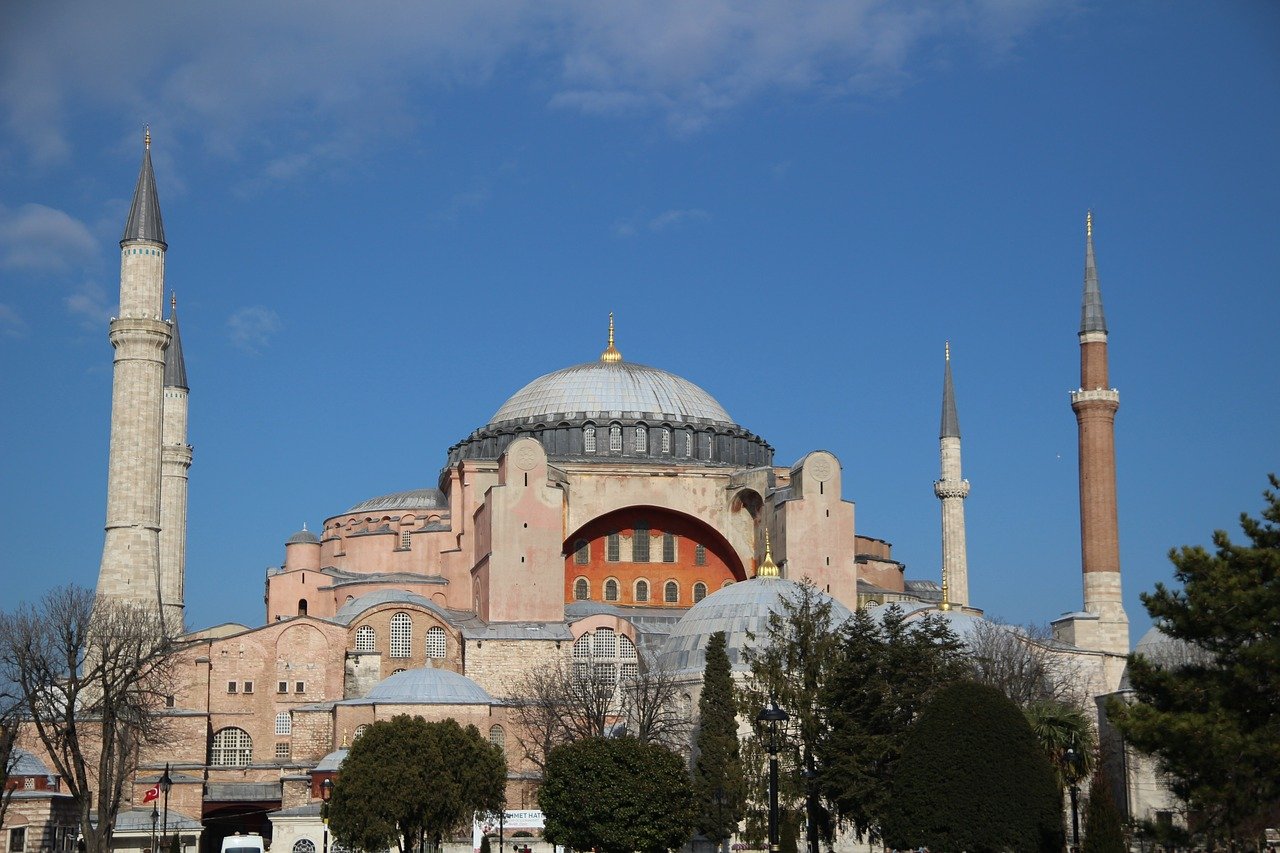 Admire the Hagia Sophia (Aya Sofya) Mosque