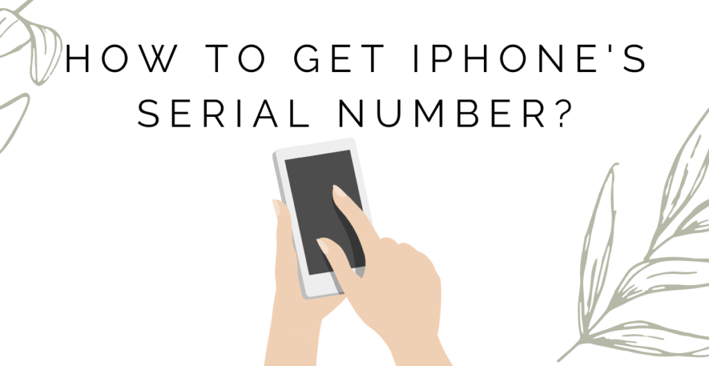 How to Get iPhone's Serial Number? | How Old is My iPhone 