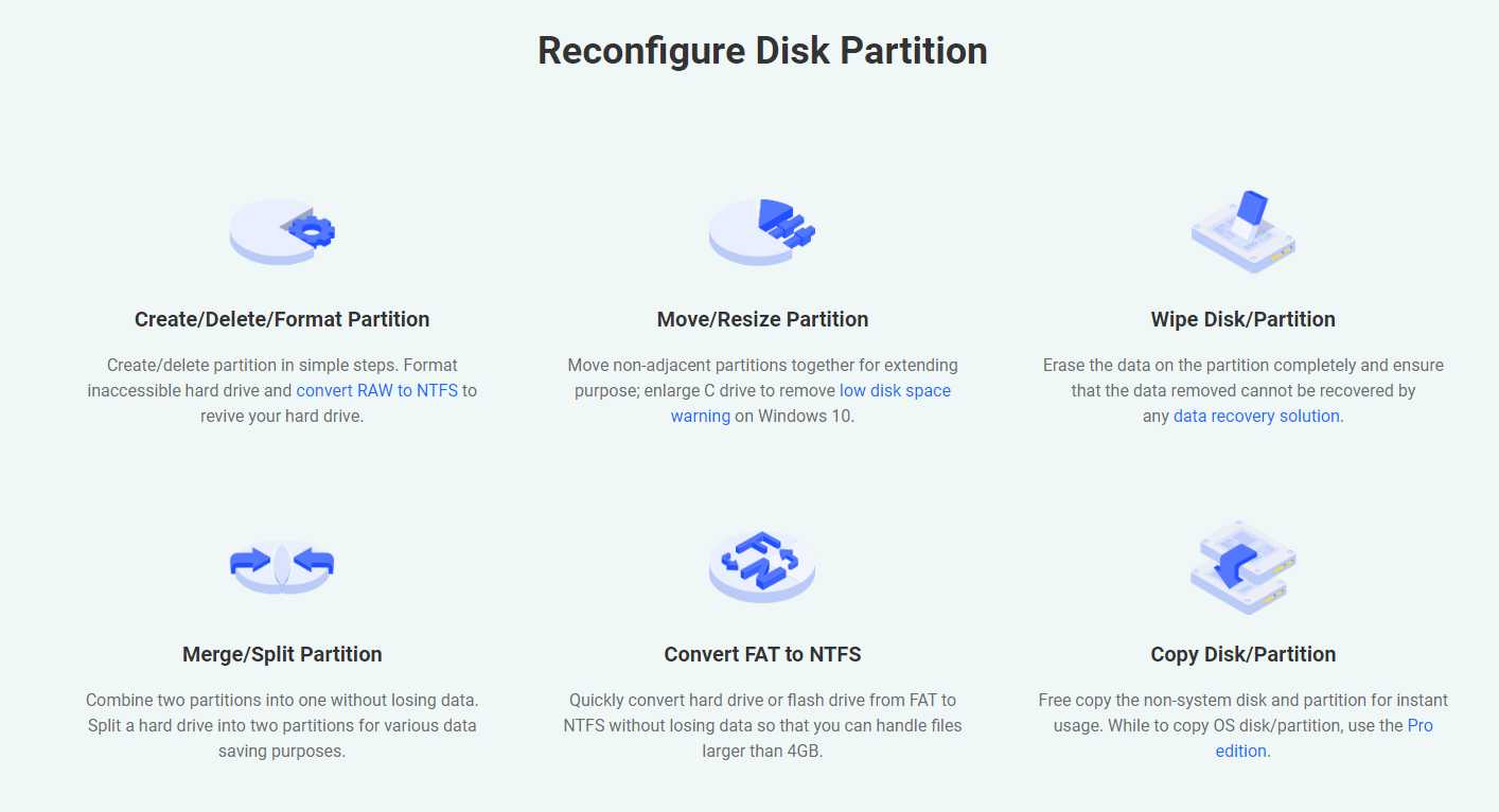 Disk partition 